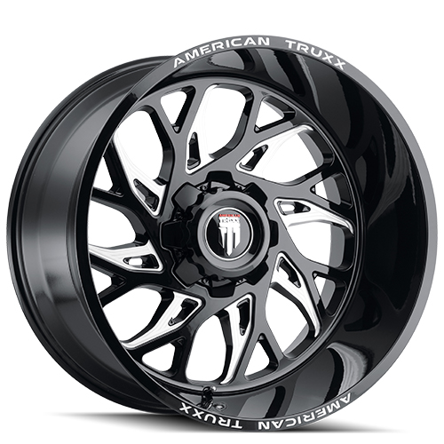 American Truxx Destiny AT1913 Black Milled - Part Number AT1913-22281M-44 American Truxx Destiny AT1913 Black Milled Photo