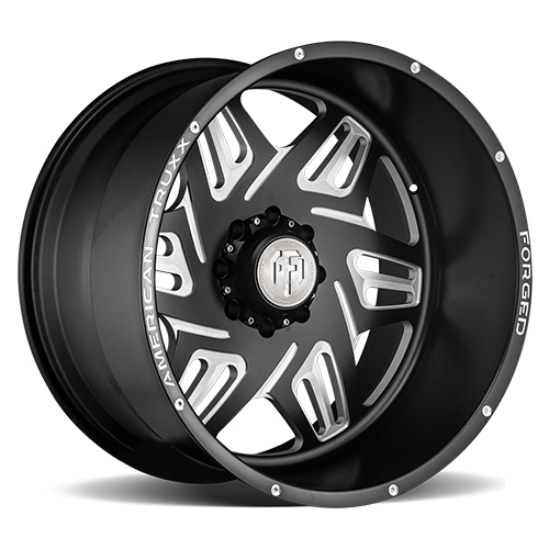 American Truxx Forged Orion ATF1908 ATF1908 Matte Black Milled - Part Number ATF1908-22278-44M American Truxx Forged Orion ATF1908 ATF1908 Matte Black Milled Photo