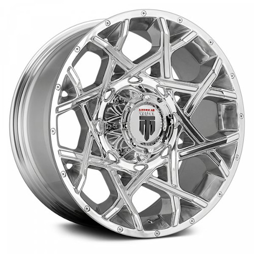 American Truxx Gridlock AT1901 Polished - Part Number AT1901-2278P-44 American Truxx Gridlock AT1901 Polished Photo