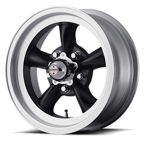 American Racing Torq Thrust D VN105 Satin Black Machined - Part Number VN10558065BUS American Racing Torq Thrust D VN105 Satin Black Machined Photo