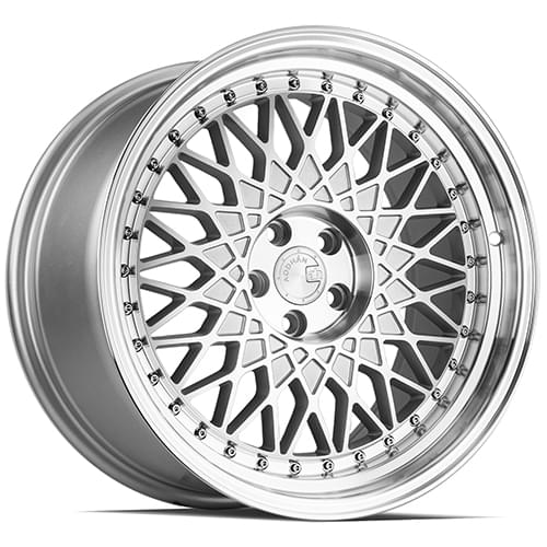 Aodhan AH05 Silver W/ Machined Face & Lip - Part Number AH0518955114335SMF Aodhan AH05 Silver W/ Machined Face & Lip Photo