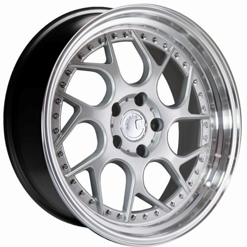 Aodhan Ds01 Silver W/ Machined Lip & Chrome Rivets - Part Number DS1181055114322SML Aodhan Ds01 Silver W/ Machined Lip & Chrome Rivets Photo