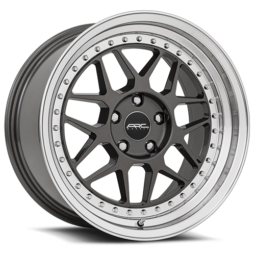 ARC AR9 Gunmetal W/ Machined Lip - Part Number AR09189551435GM ARC AR9 Gunmetal W/ Machined Lip Photo