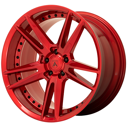 Asanti Black Label ABL-33 Reign Candy Red - Part Number ABL33-20051520RD Asanti Black Label ABL-33 Reign Candy Red Photo
