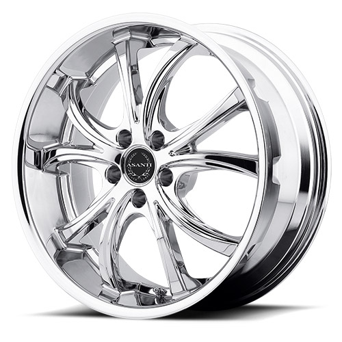 Asanti Black Label ABL-8 Chrome - Part Number ABL8-20101520CH Asanti Black Label ABL-8 Chrome Photo