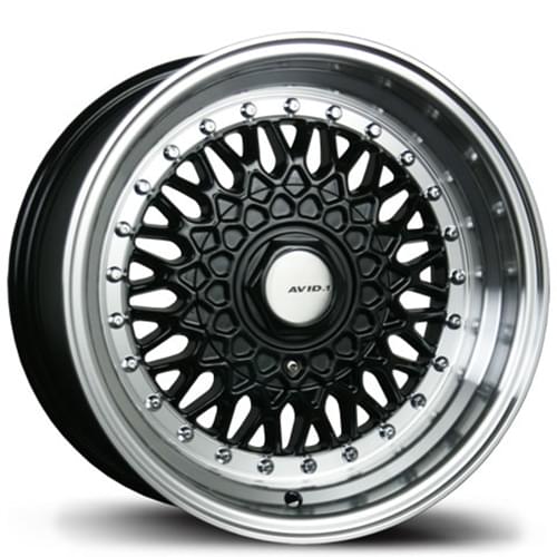 Avid 1 AV-05 Black W/ Polished Lip - Part Number AV051580MA20BK Avid 1 AV-05 Black W/ Polished Lip Photo