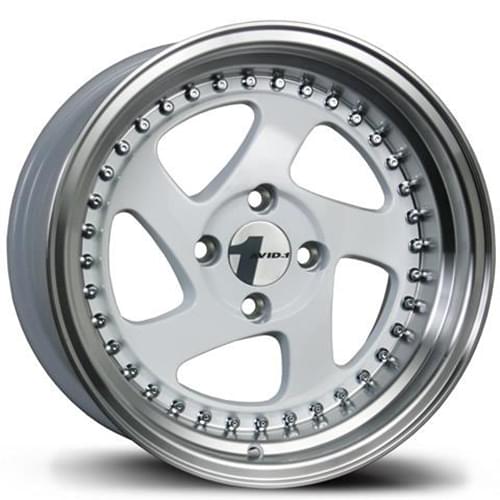 Avid 1 AV-19 White W/ Polished Lip - Part Number AV1916804C25WH Avid 1 AV-19 White W/ Polished Lip Photo