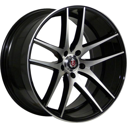 Axe EX19 Gloss Black W/ Machined Face Barrel - Part Number 8520BLNK35EX19GB-5x115 Axe EX19 Gloss Black W/ Machined Face Barrel Photo