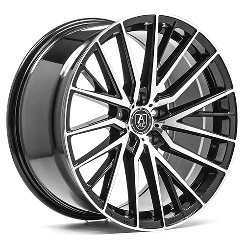 Axe EX40 Black Mirrored Face - Part Number 10522BNK40EX40BP-5x120 Axe EX40 Black Mirrored Face Photo