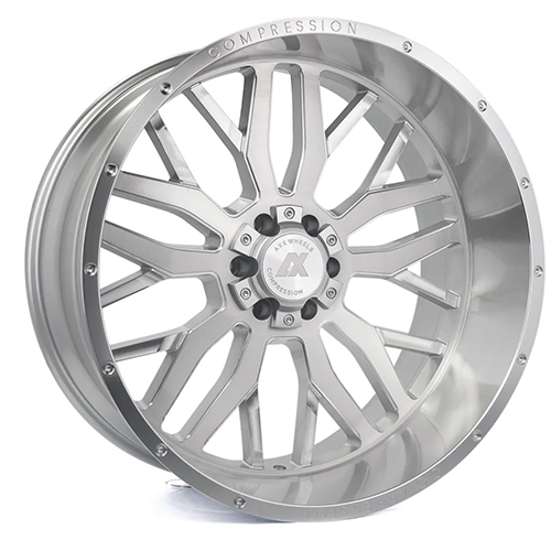 Axe Off-Road 1.1 Silver Brushed W/ Milled Lip - Part Number 22148170-76AX1SM Axe Off-Road 1.1 Silver Brushed W/ Milled Lip Photo