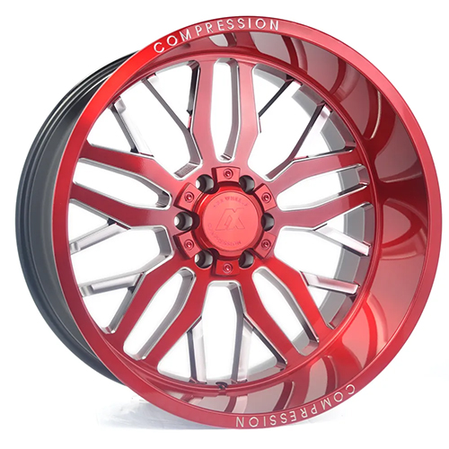 Axe Off-Road 1.2 Candy Red W/ Milled Accents - Part Number 22128170-44AX1RM Axe Off-Road 1.2 Candy Red W/ Milled Accents Photo