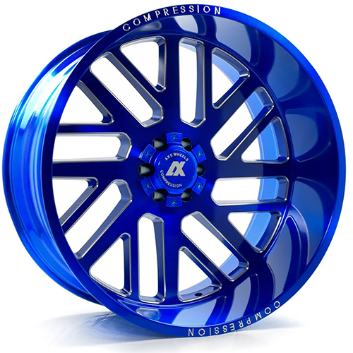 Axe Off-Road 2.7 Candy Blue Milled - Part Number 221210H-44AX2CB Axe Off-Road 2.7 Candy Blue Milled Photo