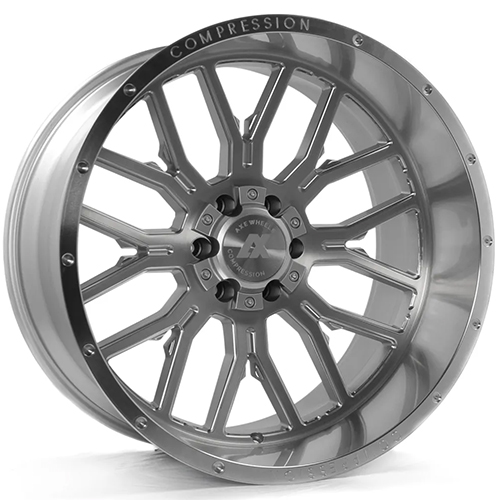 Axe Off-Road 6.1 Silver Brushed W/ Milled Accents - Part Number 261410H-76AX6SM Axe Off-Road 6.1 Silver Brushed W/ Milled Accents Photo