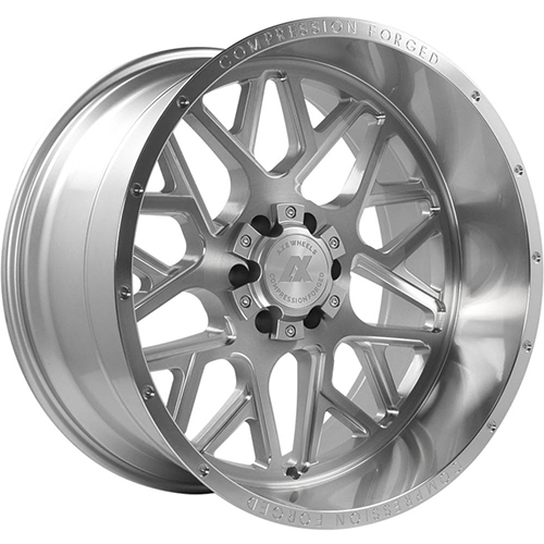 Axe Off-Road AX5.1 Silver Brush Milled Mirror Lip - Part Number 22108170-19AX5SM Axe Off-Road AX5.1 Silver Brush Milled Mirror Lip Photo