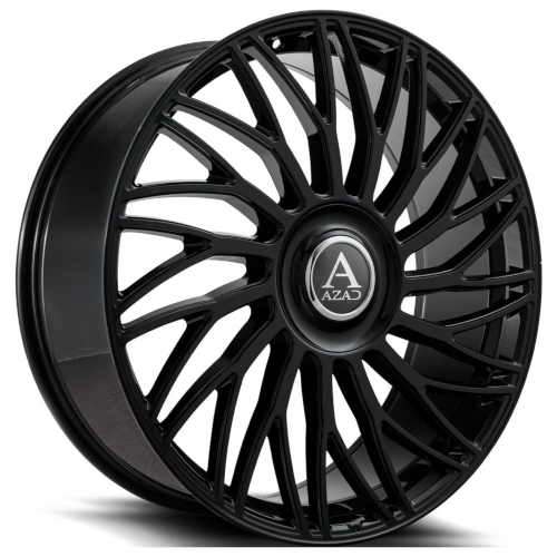 Azad AZ717 Gloss Black With Floating Cap - Part Number AZ71726106135/139.7+25BLACK Azad AZ717 Gloss Black With Floating Cap Photo