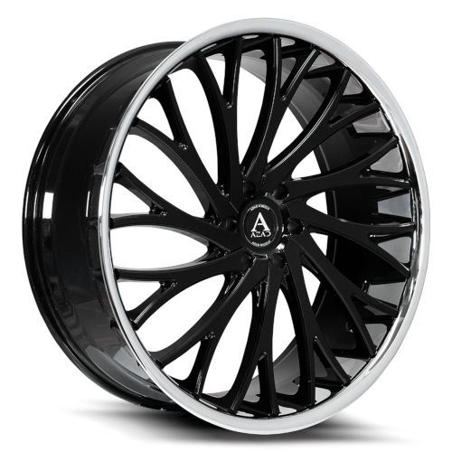 Azad AZV01 Black With Stainless Lip - Part Number AZV0126106139+25B/SSL Azad AZV01 Black With Stainless Lip Photo