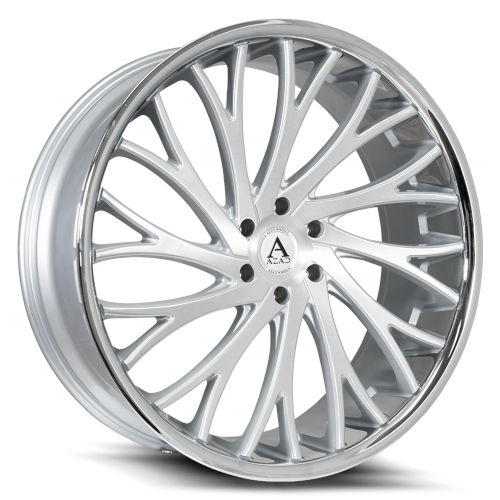 Azad AZV01 Brushed Silver With Stainless Lip - Part Number AZV0124106139+25BR/SSL Azad AZV01 Brushed Silver With Stainless Lip Photo