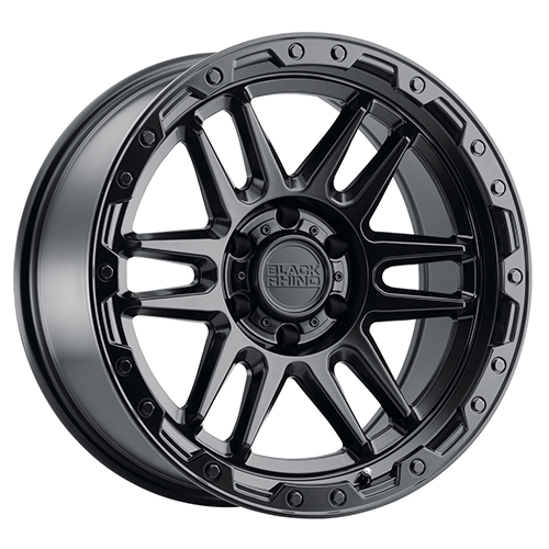 Black Rhino Apache Matte Black W/ Black Bolts - Part Number 2090APC-86135M87 Black Rhino Apache Matte Black W/ Black Bolts Photo