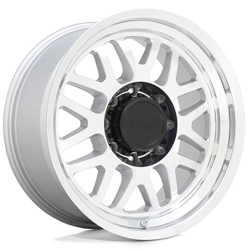 Black Rhino Delta Gloss Silver W/ Mirror Face & Lip - Part Number 2095DLT-88170S25 Black Rhino Delta Gloss Silver W/ Mirror Face & Lip Photo