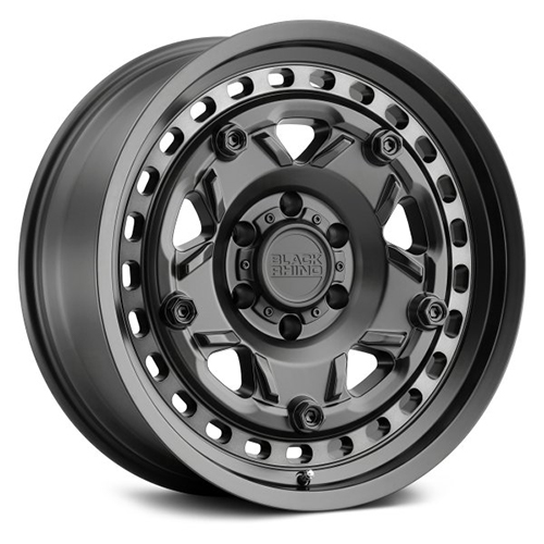 Black Rhino Grange Matte Black W/ Machined Tint Ring - Part Number 2090GRG068180M25 Black Rhino Grange Matte Black W/ Machined Tint Ring Photo