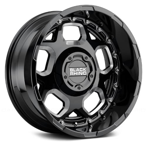 Black Rhino Gusset Gloss Black - Part Number 2015GUS-48180B25 Black Rhino Gusset Gloss Black Photo