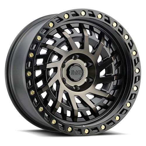 Black Rhino Shredder Matte Black W/ Machined Dark Tint - Part Number 2095SHD126140M12 Black Rhino Shredder Matte Black W/ Machined Dark Tint Photo
