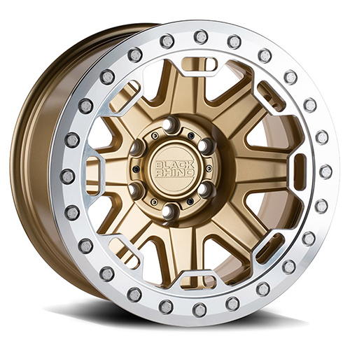 Black Rhino Rift Matte Gold W/ Machined Lip - Part Number 1785RFT-85114L71 Black Rhino Rift Matte Gold W/ Machined Lip Photo