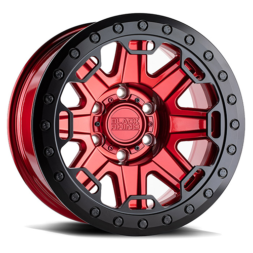Black Rhino Rift Candy Red W/ Black Lip - Part Number 1785RFT-85114R71 Black Rhino Rift Candy Red W/ Black Lip Photo