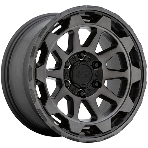 Black Rhino Rotor Matte Gunmetal W/ Brushed Tinted Face - Part Number 1890RTR126114G76 Black Rhino Rotor Matte Gunmetal W/ Brushed Tinted Face Photo