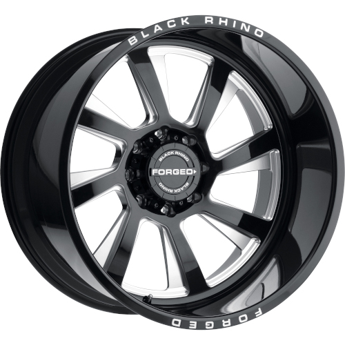 Black Rhino Blaster Gloss Black W/ Milled Spokes Right - Part Number 2414BLR-65127B71R Black Rhino Blaster Gloss Black W/ Milled Spokes Right Photo