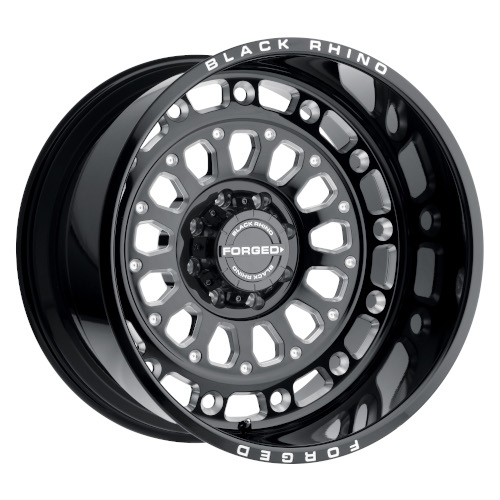 Black Rhino Centurion Gloss Black W/ Milled Spokes - Part Number 2214CNT-68170B25 Black Rhino Centurion Gloss Black W/ Milled Spokes Photo