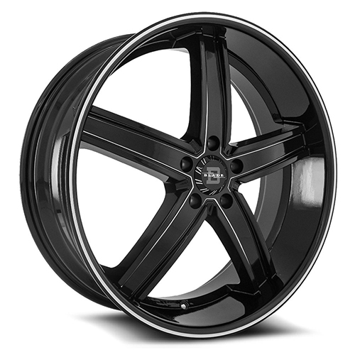 Blade Luxury Pizarro Black Milled - Part Number BL-402-5S-20855120+35BM Blade Luxury Pizarro Black Milled Photo