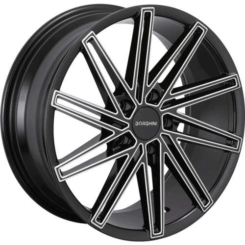 Borghini B65 Black Milled - Part Number WBWW065S11O23P010F050C13 Borghini B65 Black Milled Photo
