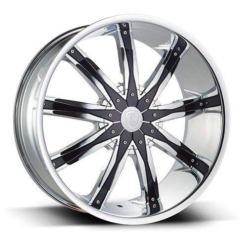 Borghini B9 Chrome w/ Black Inserts Photo