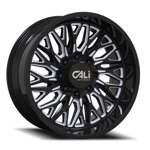 Cali Offroad Crusher Gloss Black Milled