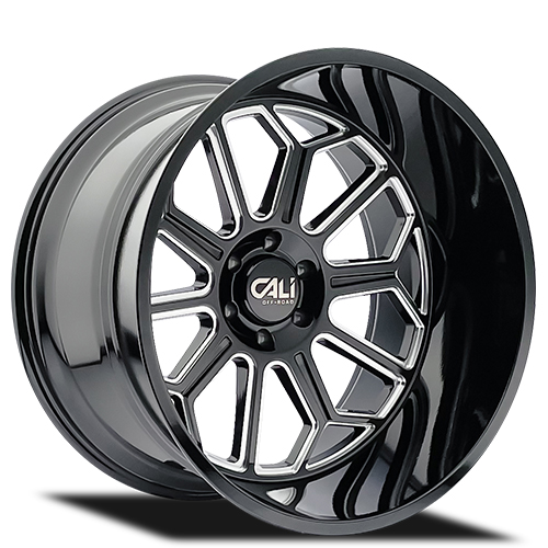 Cali Offroad Auburn 9117 Black Milled - Part Number 9117-24436BM Cali Offroad Auburn 9117 Black Milled Photo