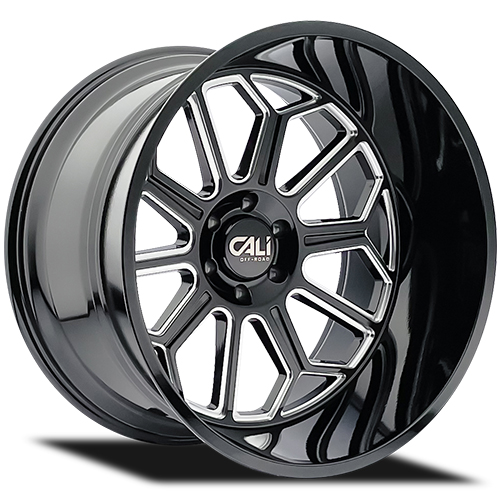 Cali Offroad Auburn 9117 Black Milled - Part Number 9117-22236BM Cali Offroad Auburn 9117 Black Milled Photo