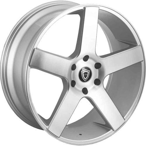 Capri Luxury C5288 Silver Machined