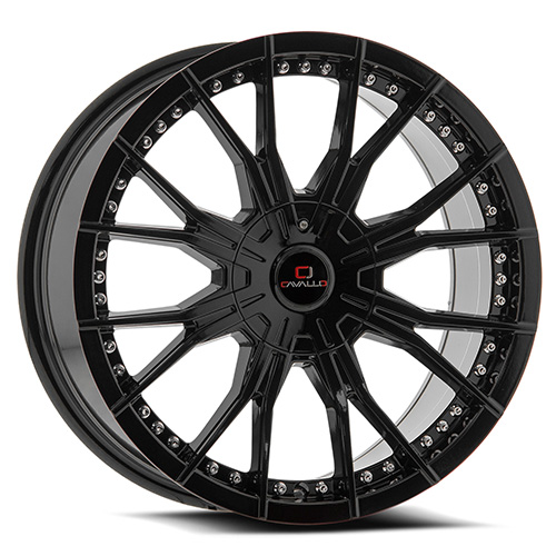 Cavallo CLV-36 Gloss Black - Part Number CLV-36188051101143+35GB Cavallo CLV-36 Gloss Black Photo