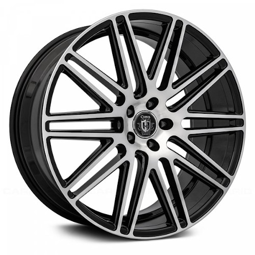Curva Concepts C50 Black Machined Face - Part Number C50-221051124066BMF Curva Concepts C50 Black Machined Face Photo