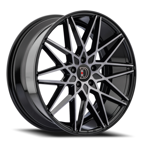 Defy D03 Gloss Black Machined w/ Dark Tint Photo