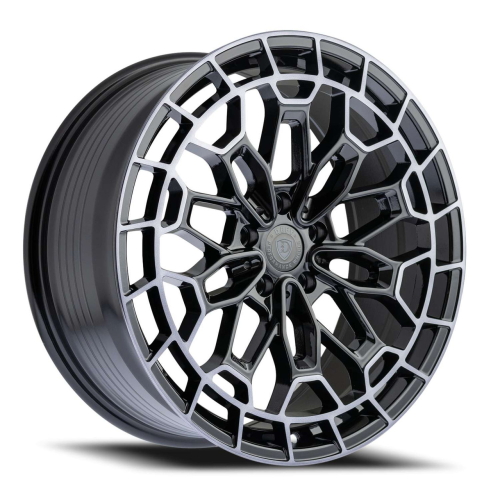 Defy D13 Gloss Black Machined w/ Dark Tint Photo