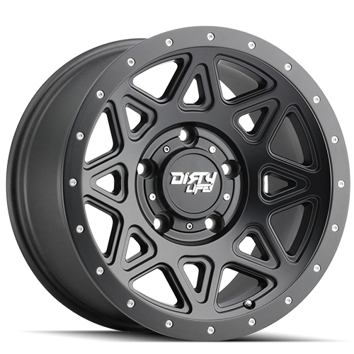 Dirty Life Theory 9305 Matte Black W/ Matte Black Lip - Part Number 9305-6883MB0 Dirty Life Theory 9305 Matte Black W/ Matte Black Lip Photo