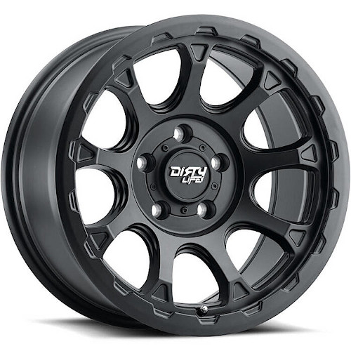 Dirty Life Drifter 9307 Matte Black - Part Number 9307-7873MB Dirty Life Drifter 9307 Matte Black Photo