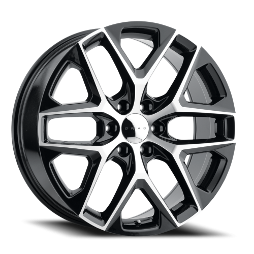 Drag Dr85 Gloss Black Machined Photo