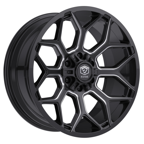 Edge Offroad 302Bm Gloss Black w/ Milled Accents