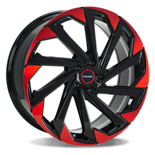 Encore Alloys Enc106 Black Red Machined Tips