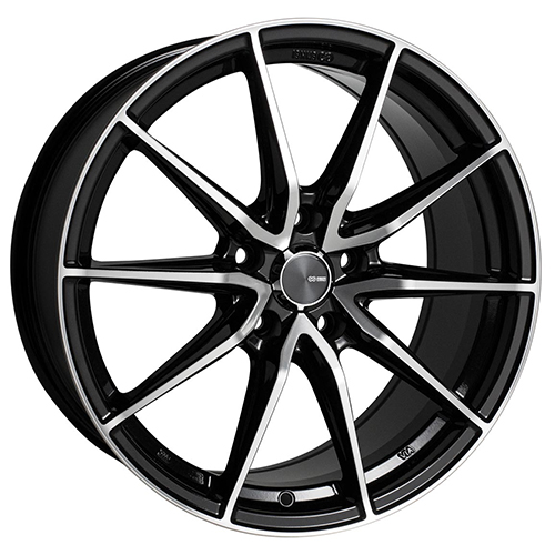 Enkei Draco 509 Black W/ Machined Face - Part Number 509-775-6538BKM Enkei Draco 509 Black W/ Machined Face Photo