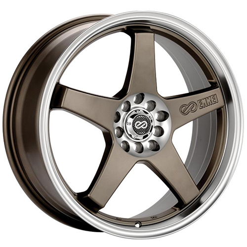 Enkei EV5 446 Bronze W/ Machined Lip - Part Number 446-770-0238ZP Enkei EV5 446 Bronze W/ Machined Lip Photo
