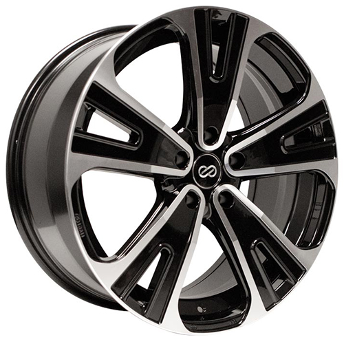Enkei SVX 475 Black W/ Machined Face - Part Number 475-880-7350BKM Enkei SVX 475 Black W/ Machined Face Photo
